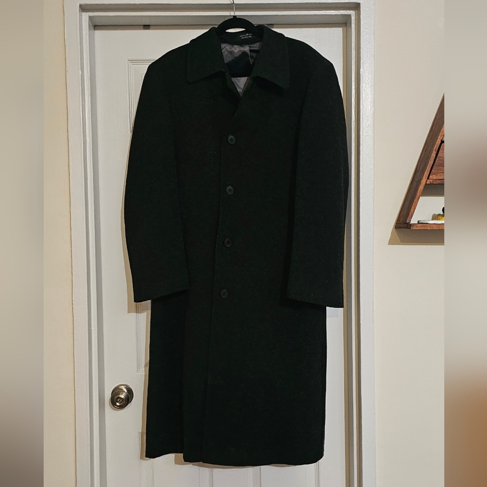 Calvin Klein Men's Wool Trench Coat - Size 38R